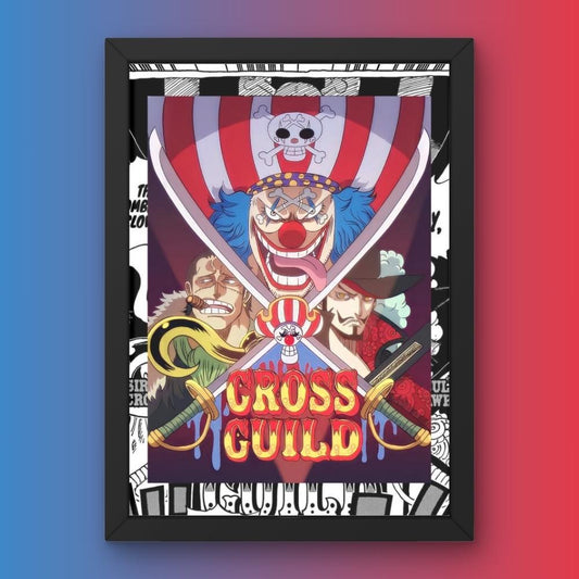 Cross Guild Poster Framed One Piece