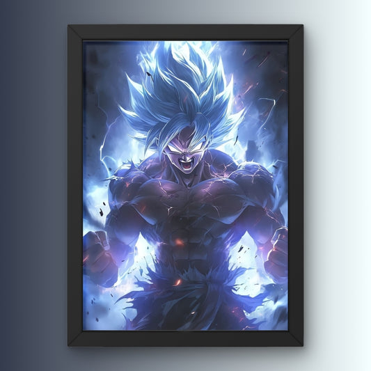 Goku Ultra Instinct Framed Poster from Dragon Ball