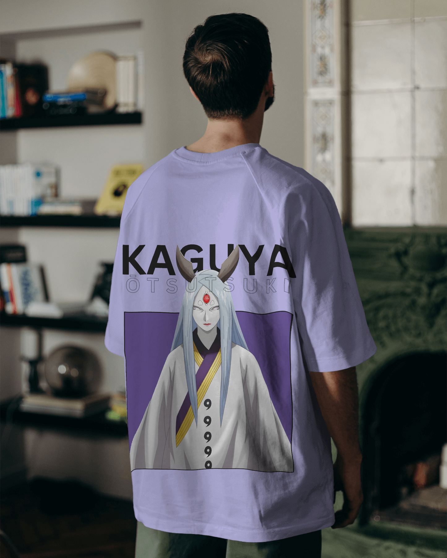 Kaguya Lavender Oversized Tshirt