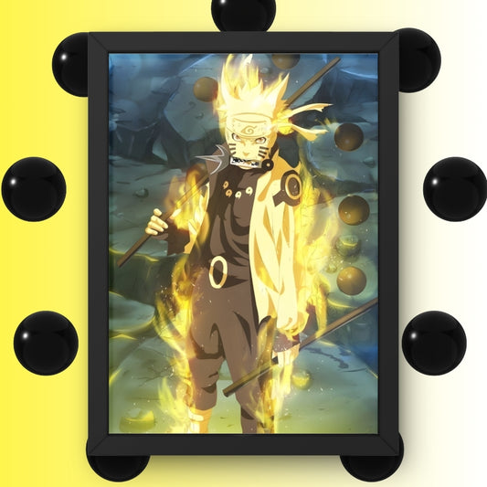 Naruto Uzumaki Sage of The Six Paths Framed Poster from Naruto