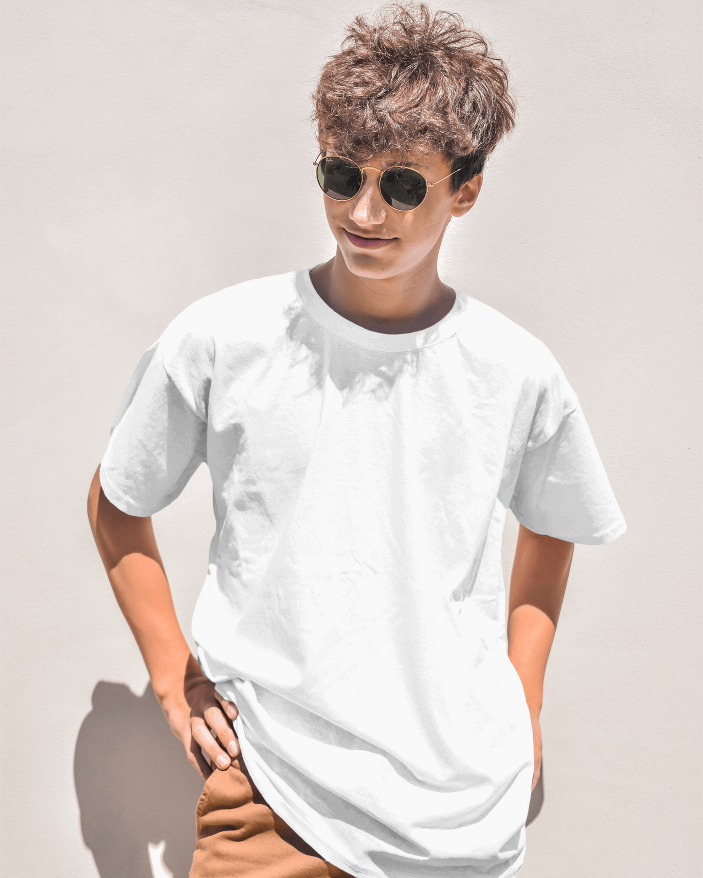 PICCOLO - Unisex White Oversized T-Shirt